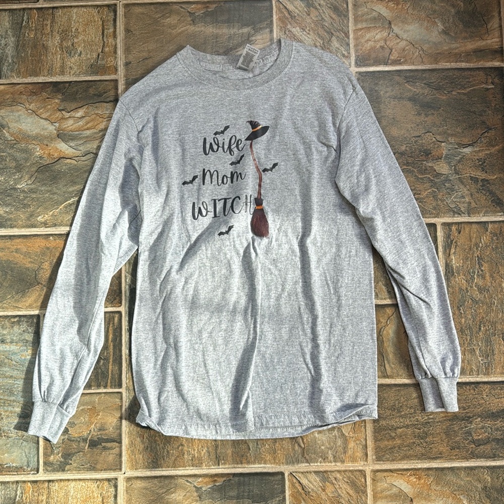 Wife mom witch shirt